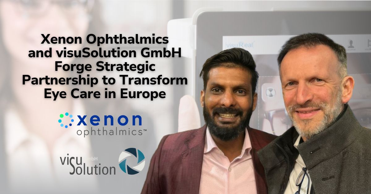 💥 We're thrilled to announce our strategic partnership with @visuSolution GmbH! This collaboration will revolutionize eye care accessibility across Europe with next-generation ophthalmic diagnostic telehealth solutions.  lnkd.in/eBaxka4B

#innovation #eyecare