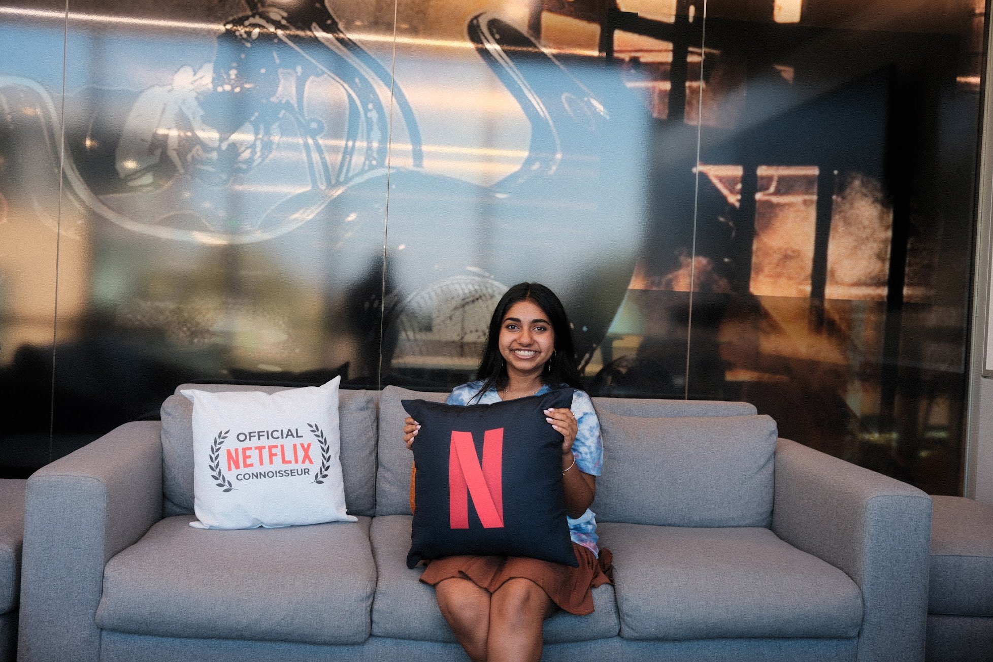 joining Netflix's design technology as their first new grad