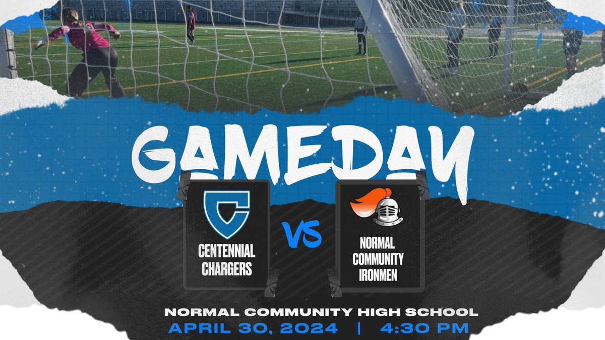 It's gameday!  The Girls soccer team is in action today as they travel to Normal.  #IfItAintBlueItAintTrue #FullyCharged