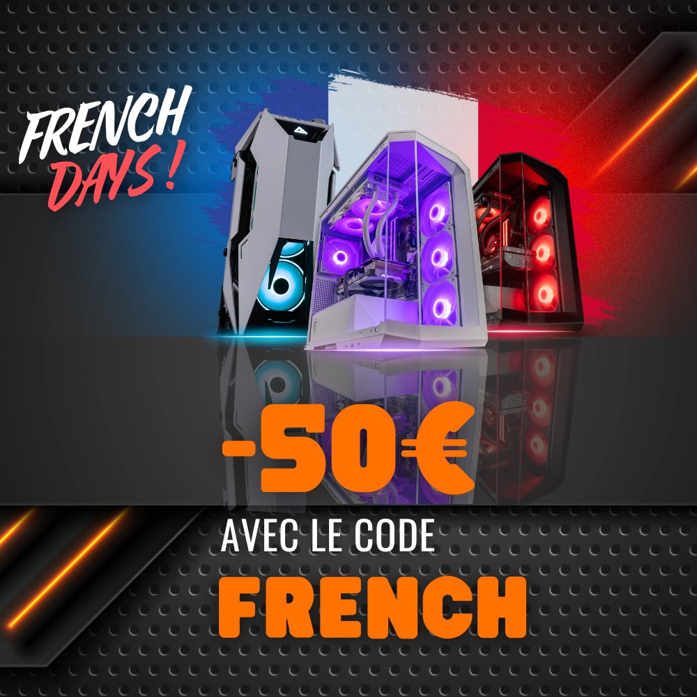 -50€ avec le code « FRENCH » sur tous les pc 👉👉 flowup.shop/shop?order=lis…