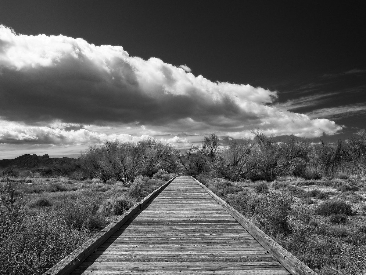 Do you think you’ll get bored on this boardwalk? #thephotohour #bnwphotography #landscapephotography #on1pics @ON1photo