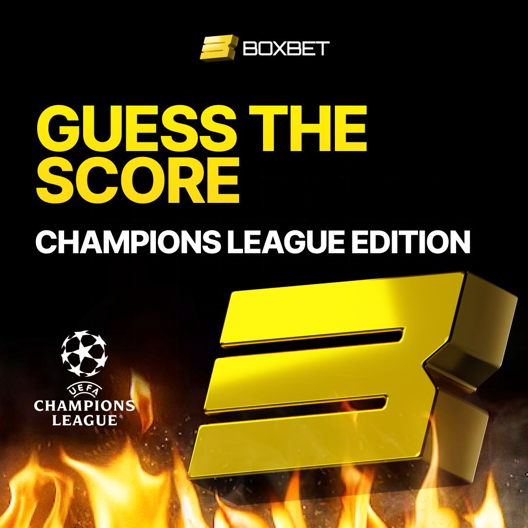 🎉 Predict Champions League scores & win 200 USDT in freebets! 💸

1️⃣ Sign Up: t.me/BoxBetApp_Bot 📲 
2️⃣ Engage: Follow, like, RT! 🔄❤️
3️⃣ Predict: Post your scores & BoxBet address! 🎯

📢 Submit before kickoff! The first, correct guess wins!

🔮 Matches: CL Semi-Final Leg…