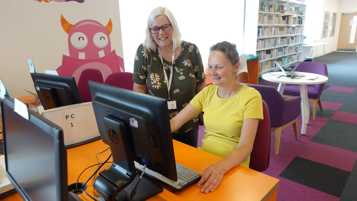 Looking for some One-to-One Digital Support? Digital Champions provide Digital Skills support within our Libraries 💻 To register your interest please speak to library staff in your local branch or call 0300 300 1188📞 More info👉 renfrewshirelibraries.co.uk #MakingDigitalForAll