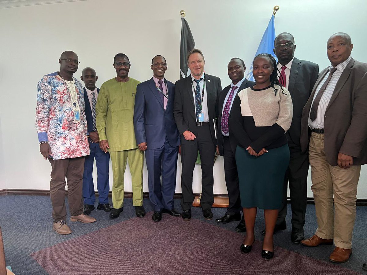 #Today @au_ibar @anaw_africa @UNEP_Africa & @MoveTheWorldAF & H.E. Stephen Lorete, D/Permanent Rep. Minister of Permanent Mission (Kenya) to UNON & UNEP held talks on Kenya's hosting of the 8th Africa #AnimalWelfare Conference from Sept 30 - Oct 2 in Nairobi. 🐾 #AAWC2024