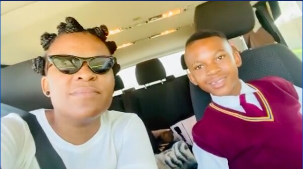 Zodwa Wabantu son may look happy but this little young man goes through alot