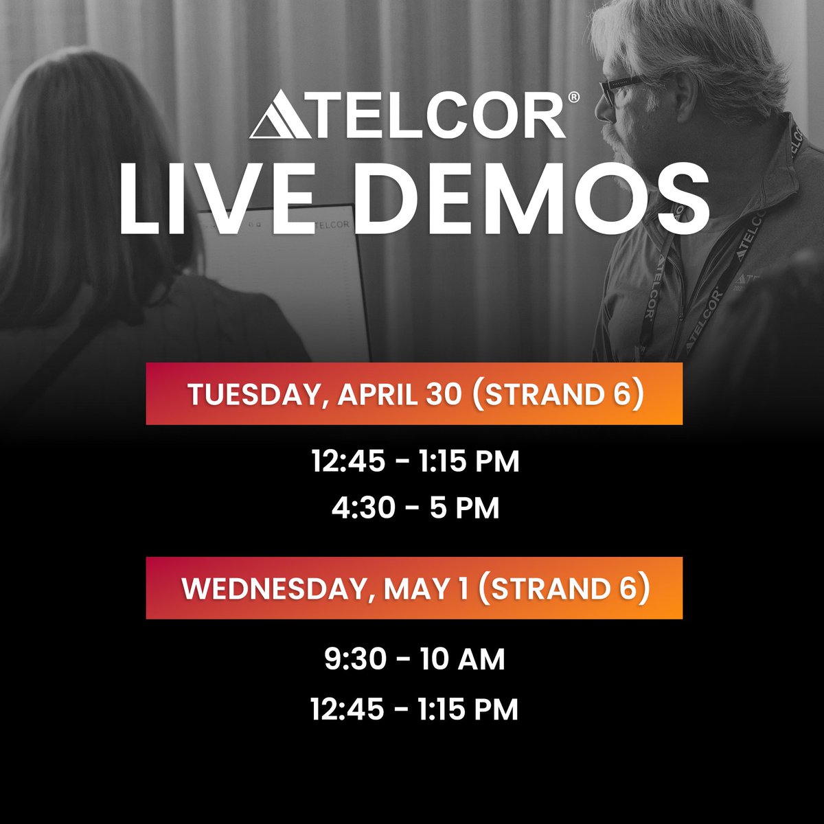 Excited to be at Executive War College this week showcasing our industry-leading #RevenueCycleManagement software! 💻 Join us for live demos today and tomorrow to see how TELCOR RCM can empower you to make timely, informed decisions.

Learn more. 👇
hubs.li/Q02vytfK0