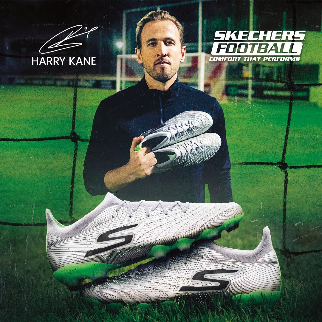 From Prime, to Trench, to Diamond-Ice & now the Laser-Comfort Pack, Harry Kane can’t stop scoring in his SKX. 🤝

#LaserComfort #SKX_01 #ComfortThatPerforms