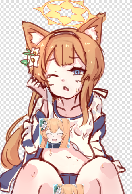 深夜マリー(*/ω\*)rkgk
#ブルアカ 