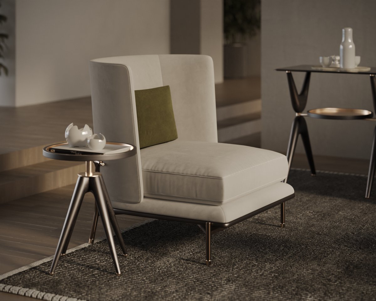Suggestion for your New Projects: 𝐆𝐚𝐞 𝐀𝐫𝐦𝐜𝐡𝐚𝐢𝐫
Its deep seat creates a sense of luxury comfort, which is emphasized by the use of a smooth fabric.

#aster #boundlessexpressions #furniture #modern #contemporary #moderndesign #interiordesign #design #interior
