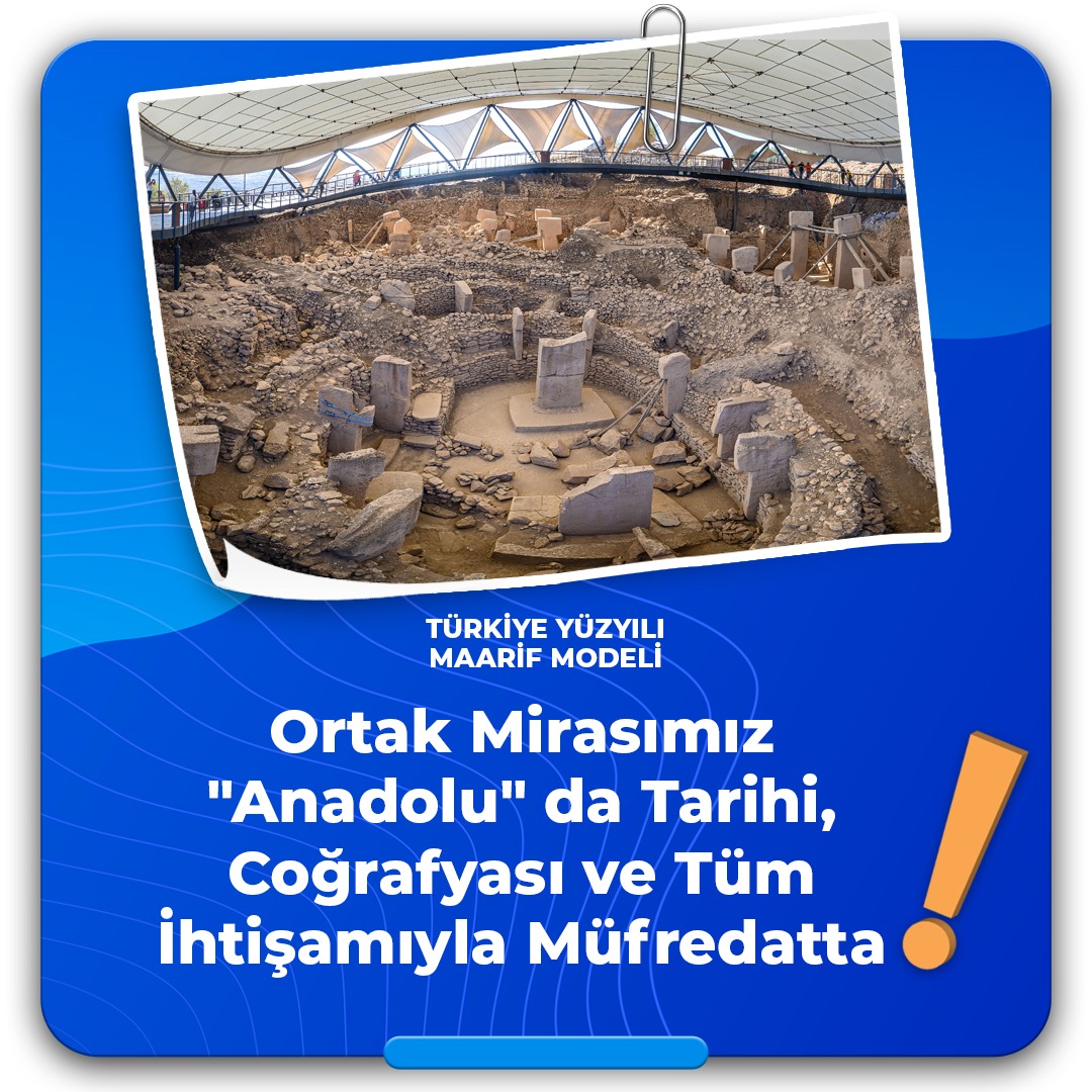 Edirne_MEM's tweet photo. 🇹🇷 Türkiye Yüzyılı Maarif Modeli 🇹🇷

↪️ Ortak Mirasımız "Anadolu"da Tarihi, Coğrafyası ve Tüm İhtişamıyla Müfredata.

#KöklerdenGeleceğe

@tcmeb @edirne_valiligi @Dr_Onderarpaci https://t.co/mrxWqwhwWC