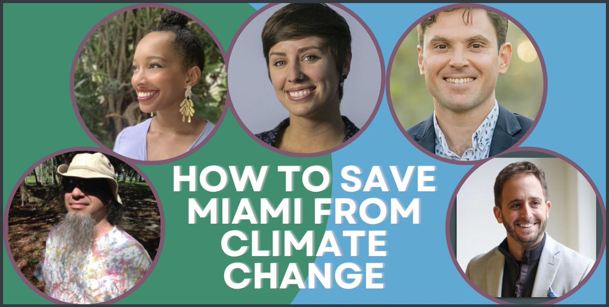 Join me at @BooksandBooks’ Coral Gables location on May 14 for a panel of climate activists, journalists, and communicators who will discuss how Miami can save itself from the worst effects of climate change. RSVP here: eventbrite.com/e/how-to-save-…