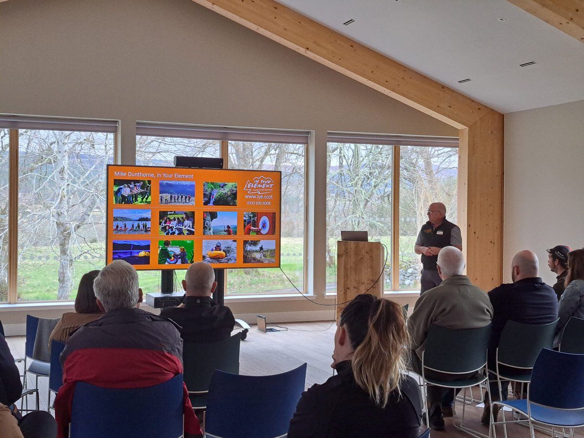 We loved welcoming @visitiln to the Rewilding Centre today for a Member Networking Event that included presentations, lunch & a centre tour. If you're looking for the perfect venue for your business events, get in touch to find out how we can help. 📧info@visitdundreggan.co.uk