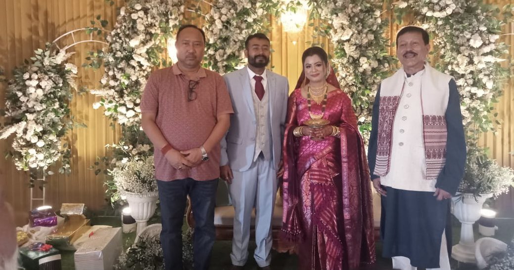 Glad to attended in a wedding reception of Mr. Koushik Deka son of Mr.Dilip Deka. I wishes the new couple Koushik Deka & Prerona Das for their new journey.
