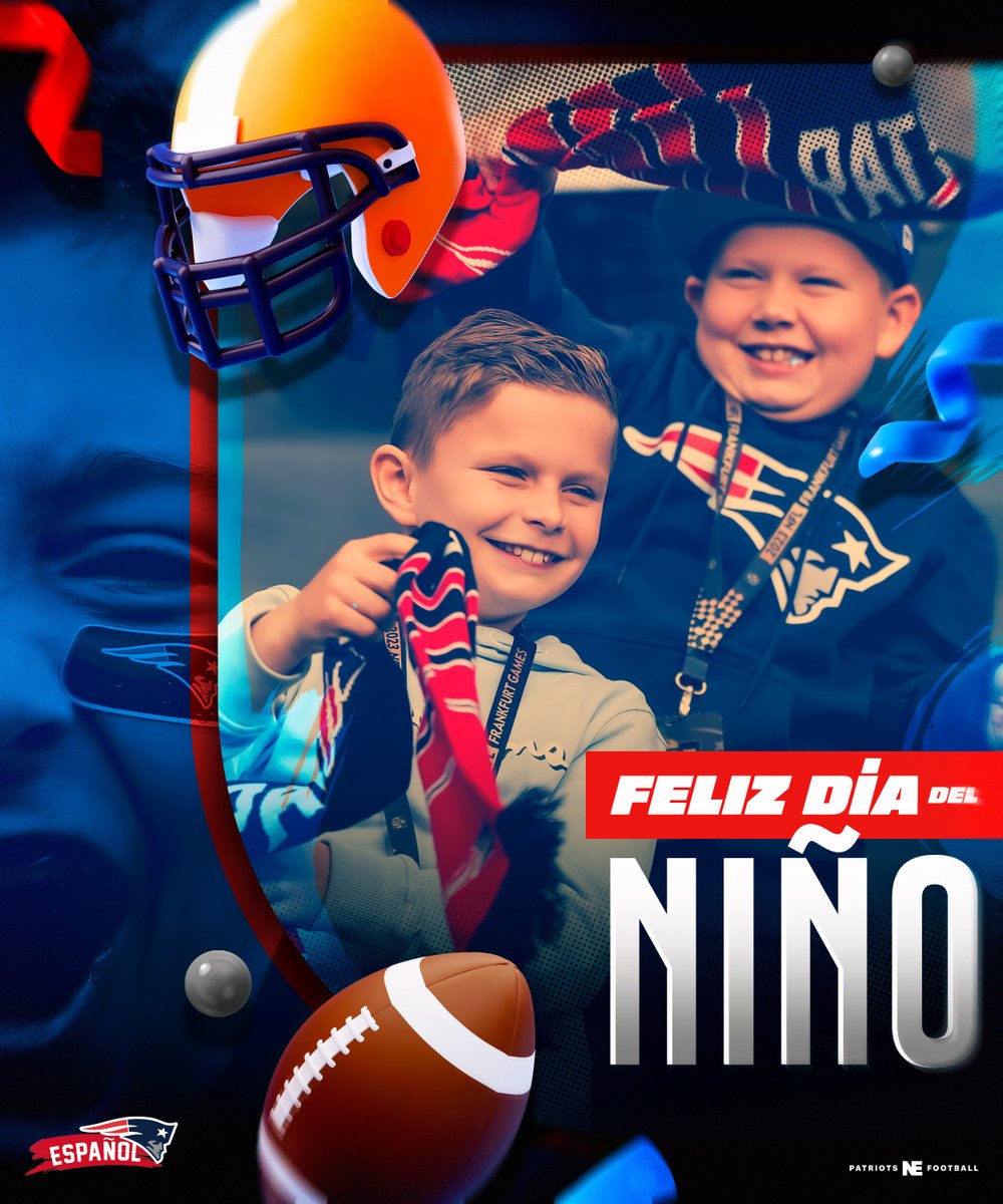 ¡#FelizDiaDelNiño!🎈🎉🎠🍭🙌

#PatriotsEspañol