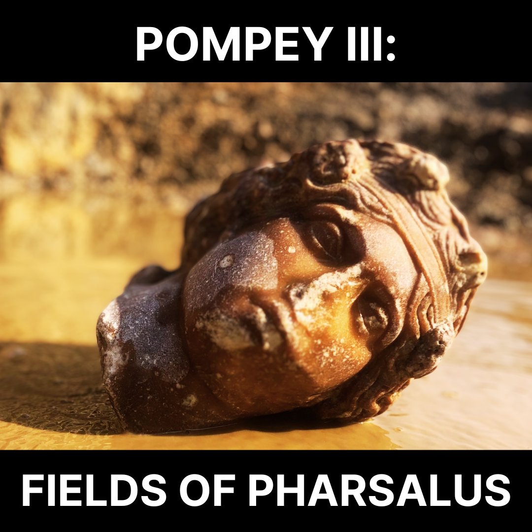 How to win a Civil War Lessons from Julius Caesar's victory over Pompey at Rome. (From Cost of Glory podcast, Episode 85 - Pompey III: Fields of Pharsalus - on all platforms now, including YT): i). Clarity defeats Size If you want to take down an incumbent (like Caesar had