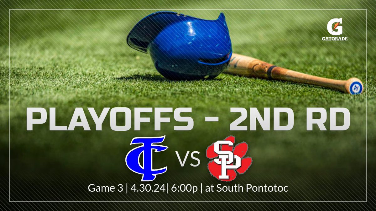 TCHS Athletics (@athleticstchs) on Twitter photo After rain forced Game 3 of their 2nd Round series to TODAY (4/30), <a href="/TishCoBaseball/">T.C.H.S. Baseball</a> looks to extend their season as they travel to South Pontotoc for a deciding Game 3 to their 2nd Round Playoff series. After rain forced Game 3 of their 2nd Round series to TODAY (4/30), <a href="/TishCoBaseball/">T.C.H.S. Baseball</a> looks to extend their season as they travel to South Pontotoc for a deciding Game 3 to their 2nd Round Playoff series.