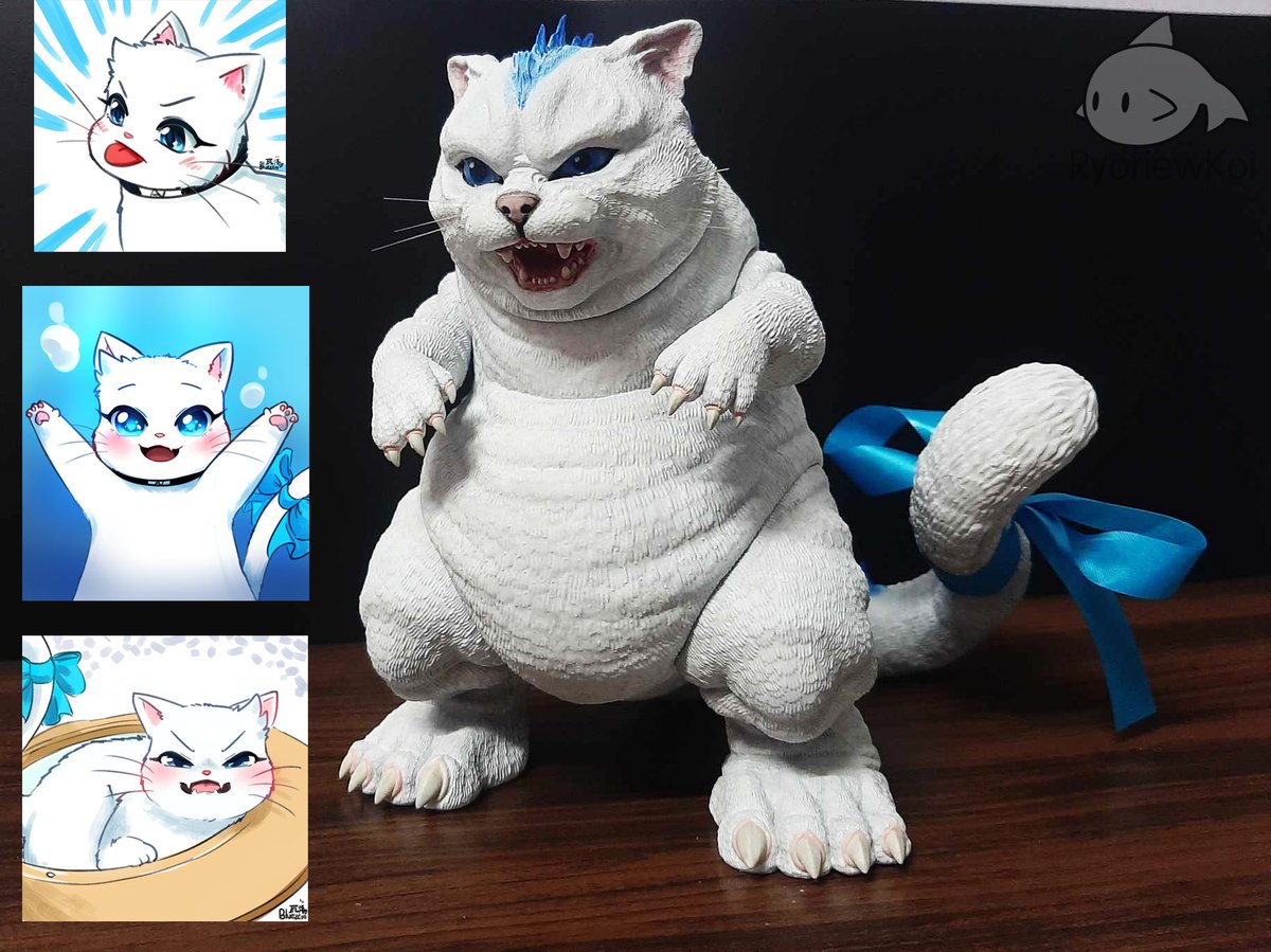 CAT-ZILLA !!! [3Dprint] credit: DNHART13
character : wayang @bluezero_wayang