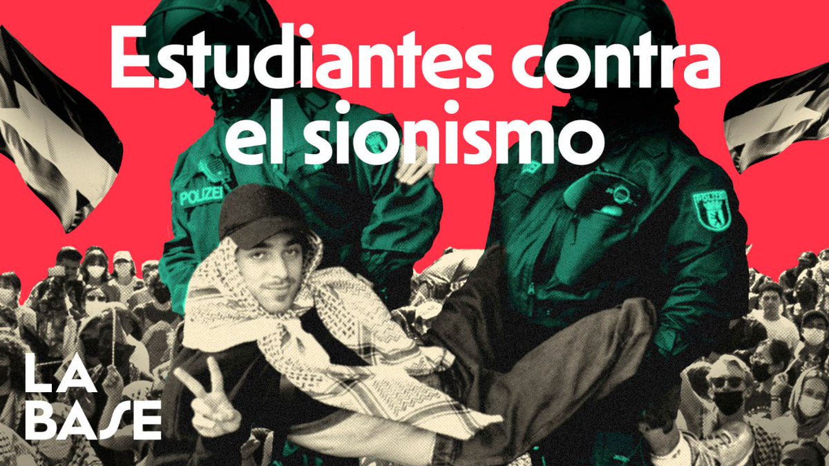 Hoy en La Base analizamos las protestas y acampadas de los movimientos estudiantiles en España, Estados Unidos y otros países en protesta contra el genocidio israelí en Gaza 📺 youtu.be/cvx3cNn3w3c 🎙 go.ivoox.com/rf/128246770