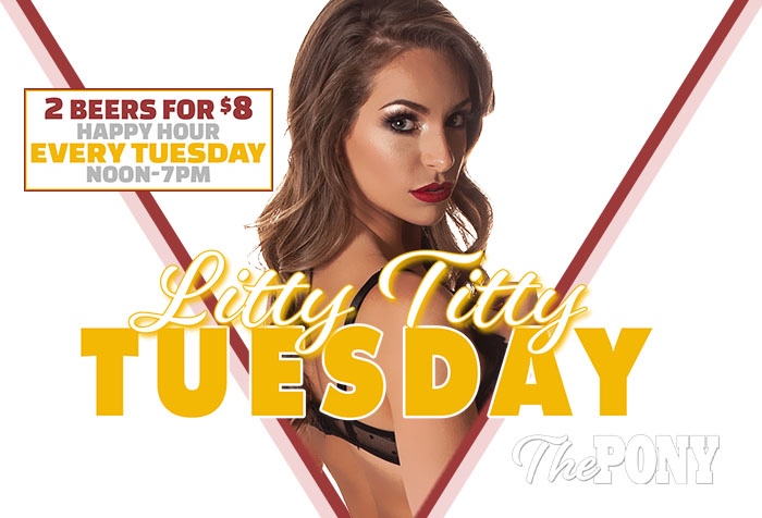 Little T*tty Tuesday #OnlyAtThePony 🍻💃 
Get your 2 for $8 brews at The Pony Memphis for Little T*tty Tuesday! 🍺 Pick up a cold one and have a hoppin' good time 🕺 
.
.
.
#MemphisBrews #ThePonyMemphis #BestofMemphis #ThePony