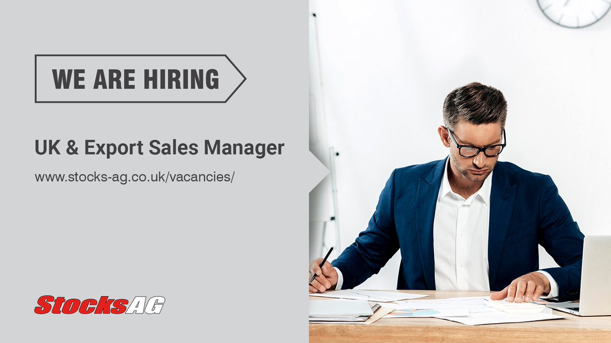 We're looking to hire a self-motivated individual with a passion for agriculture, who is keen to travel and has sales team management experience 💼

To view the full job description and to apply, click here: ow.ly/IR5E50LYrsq

Please share!🙏

#AgJobs #AgCareers #AgSales