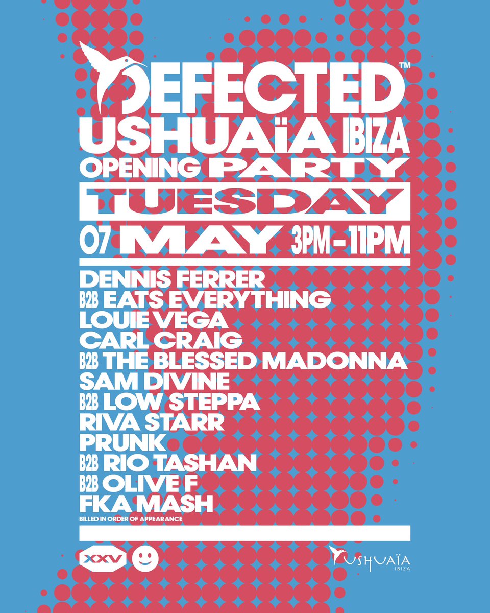 Only one week to go until Defected Tuesdays 🤫✨ Tickets / VIP Bookings: l.ushuaiaibiza.com/S62uK6