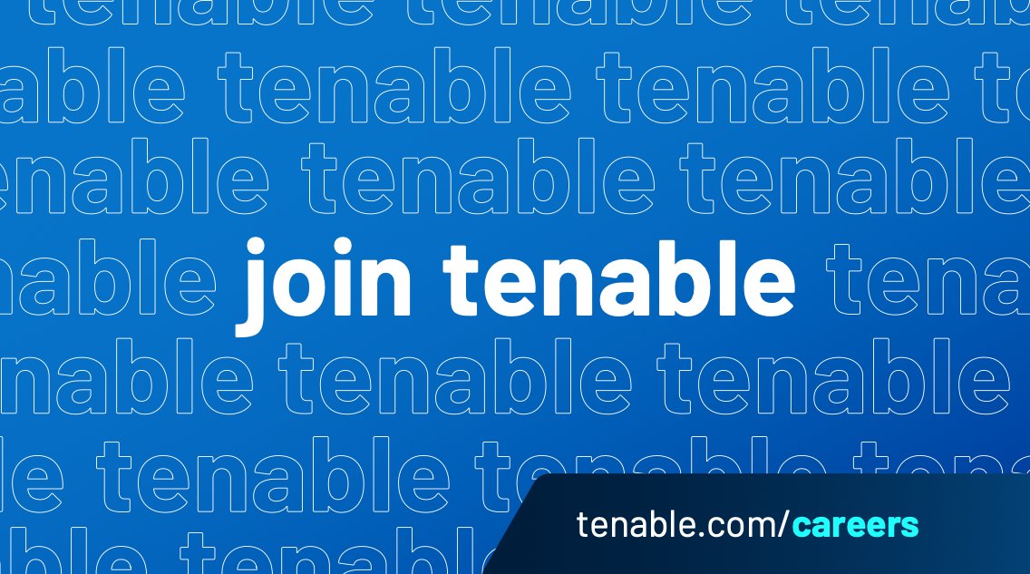 TenableSecurity tweet picture