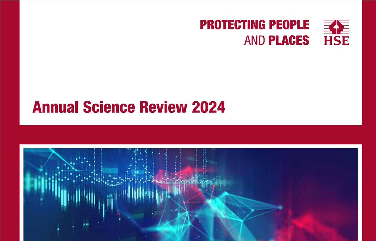 The 2024 HSE Annual Science Review has a focus on the role played by our scientist and engineers in delivering forensic incident investigation activities and providing expert evidence used by courts to secure justice. To find out more download it here: hse.gov.uk/research/conte…