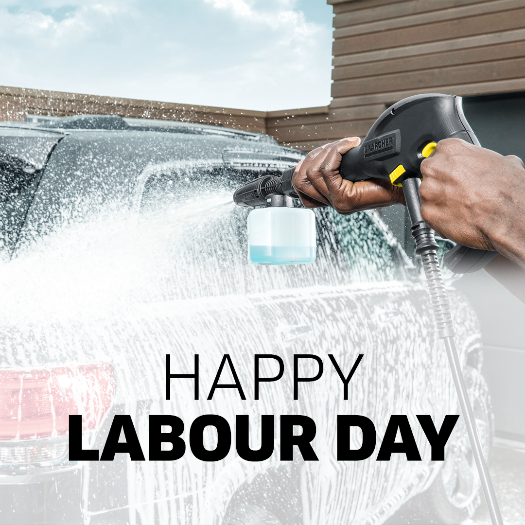 Happy Labour Day! Today is a good day to relax and enjoy the fruits of your labour. You've earned it!

#HappyLabourDay #KarcherEastAfrica #MakesADifference