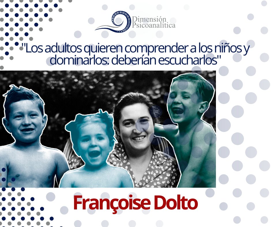 DimensionPsico's tweet photo. El seminario "Reflexiones sobre lo infantil" inicia el 2 de mayo! Descubre la importancia de la escucha analítica con Françoise Dolto. ¿Qué pasaría si realmente escuchamos a los niños? ¡Únete y reflexiona! #Infancias #Adolescencias #EscuchaAnalítica #Seminario #PsicologíaInfantil https://t.co/yUFtLG4m3U