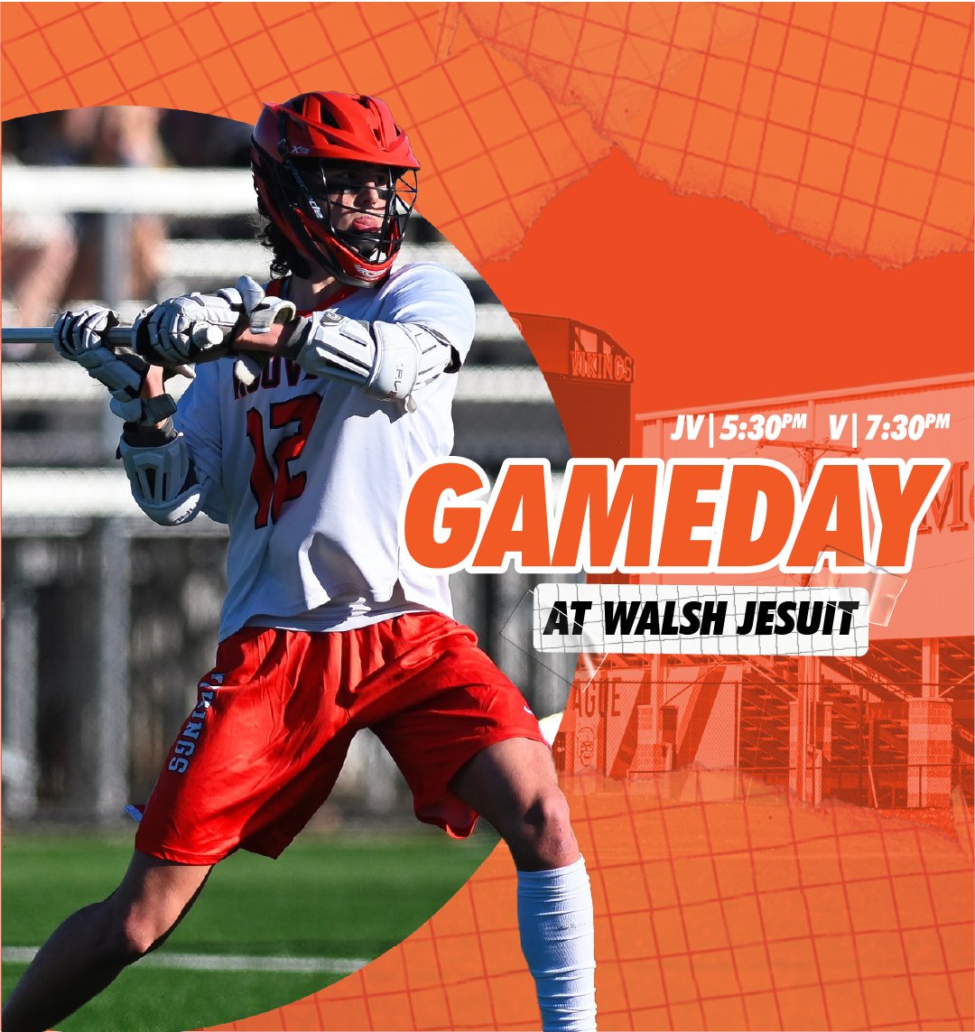 Today the Boys Lacrosse Team travel North to take on the Walsh Jesuit Warriors! Good Luck Boys! #GoVikesGo