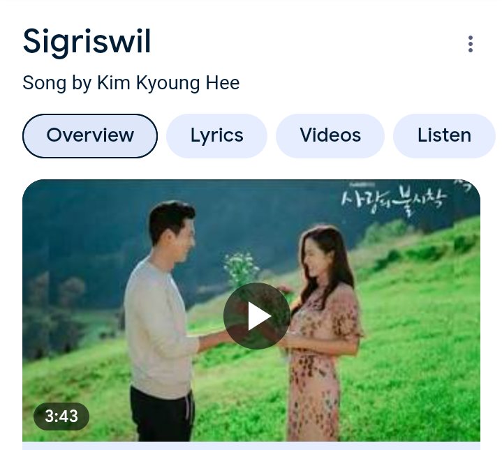 bnjnkshkjw's tweet photo. OMGGG, Kim Kyung-hee is also the one who sang the opening theme of Crash Landing On You! Daebak!
CLOY 🍀 QoT
#CrashLandingOnYou
#HyunBin
#SonYeJin
#Dooly #BinJin
#QueenOfTears
#KimSooHyun
#KimJiWon
#BaekHong #SooWon https://t.co/0brTpNAdjV
