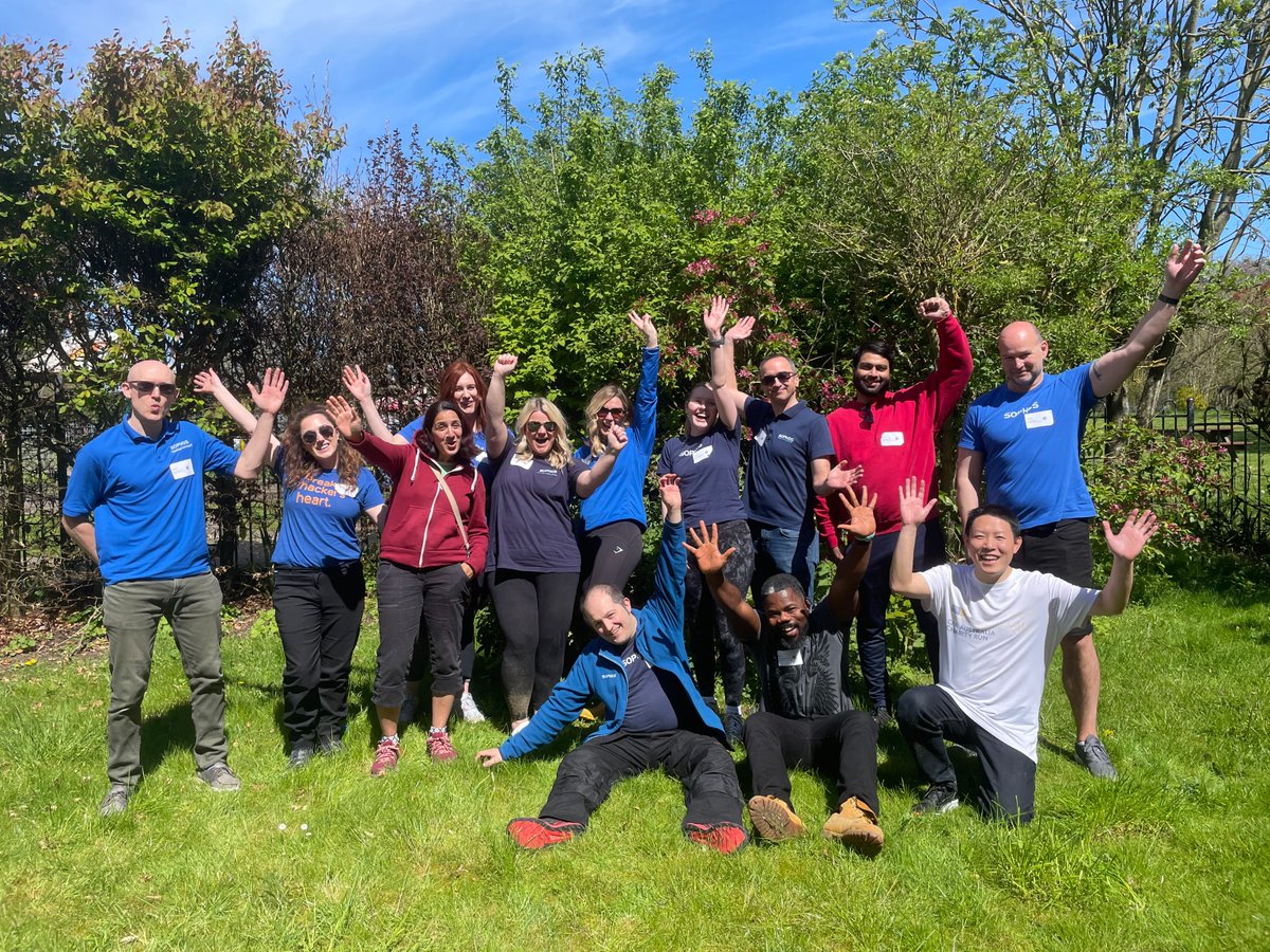 Mowing, strimming, jetwashing, moss removal, music festival preparation - our volunteers from @sophos today had a little bit of everything today. But no matter the task the team got stuck in. Read more on our blog: ow.ly/BU7R50RsEu1