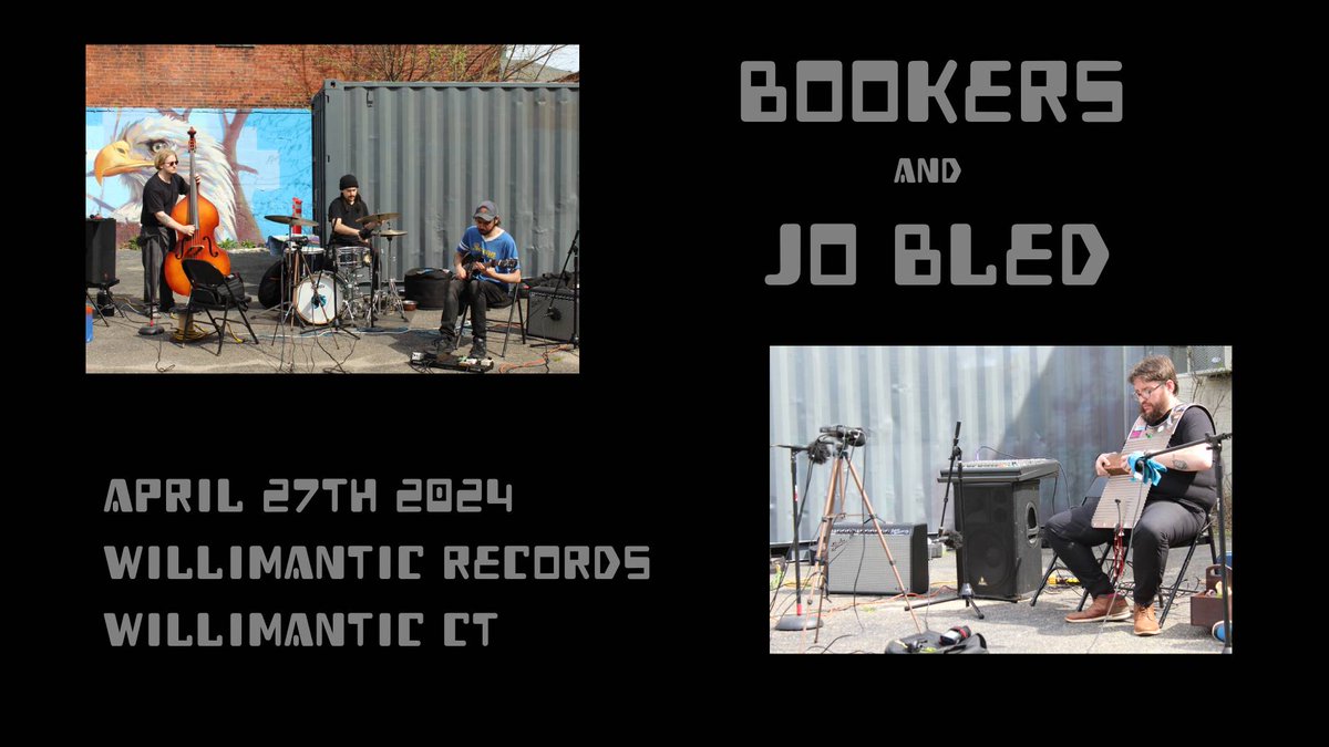 Live Music Review

Bookers / Jo Bled
April 27th 2024
@ Willimantic Records, Willimantic CT

raisedbycassettes.blogspot.com/2024/04/live-m…

#livemusic #localmusic #connecticut #ctmusicscene #music #musicreviews #livemusicreview #musicphotography