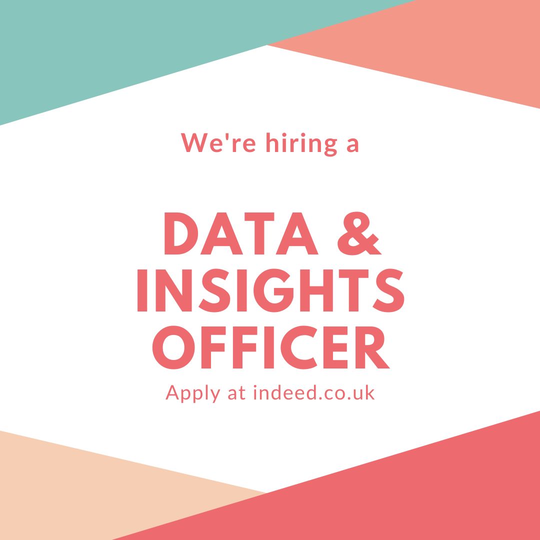 📢We're hiring! Are you an organised and analytical Data & Insights Officer looking for your next challenge? Apply today to join our inspiring, fast growing place-based change organisation by visiting buff.ly/44oGNh9