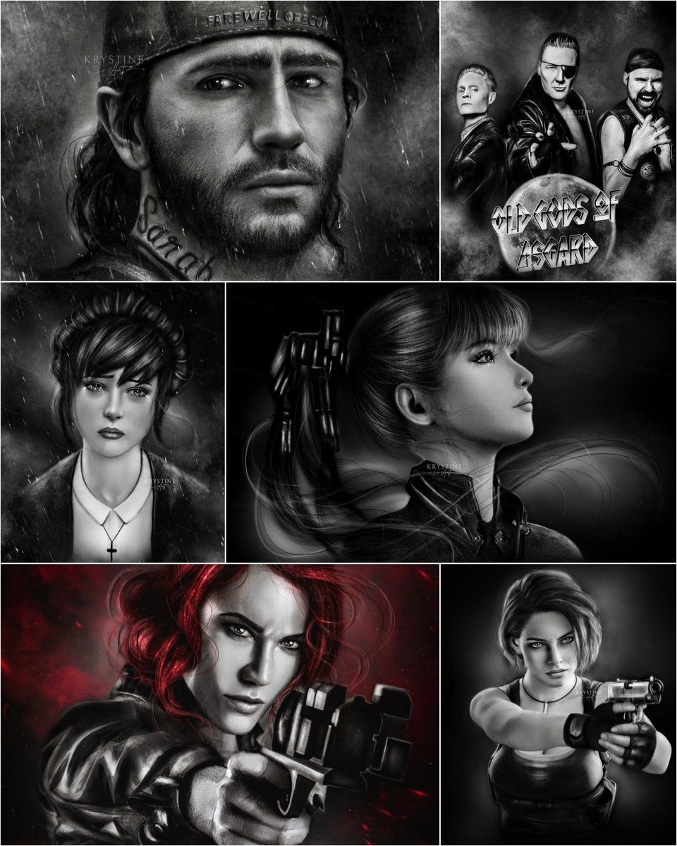 April artworks 🎨

As always thank you all for the continued support, this means a lot 🙏 Which piece was your favorite? 🖤

🖼: #DaysGone #OldGodsofAsgard #LifeisStrange #StellarBlade #ControlRemedy #REBHFun