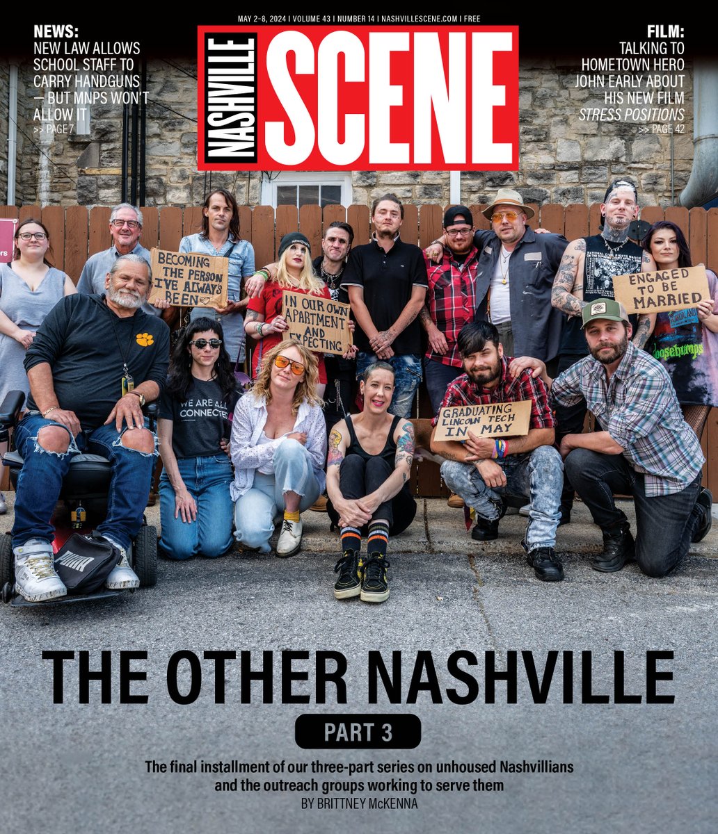 The Other Nashville, Part 3: The final installment of our three-part series on unhoused Nashvillians and the outreach groups working to serve them. From @brittneymckenna. nashvillescene.com/news/coverstor…