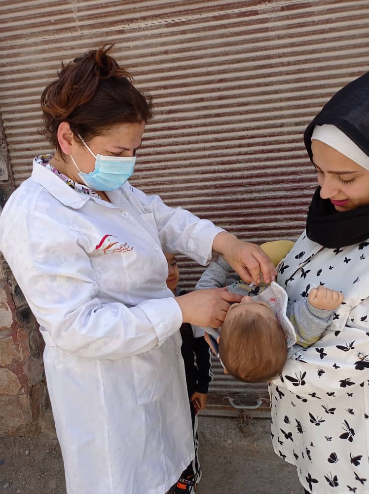 Congratulations to the Republic of Syria for launching a #BigCatchUp vaccination campaign to reach 360,000 children who have missed out on immunisation! #HumanlyPossible @WHOSyria @UNICEFinSyria