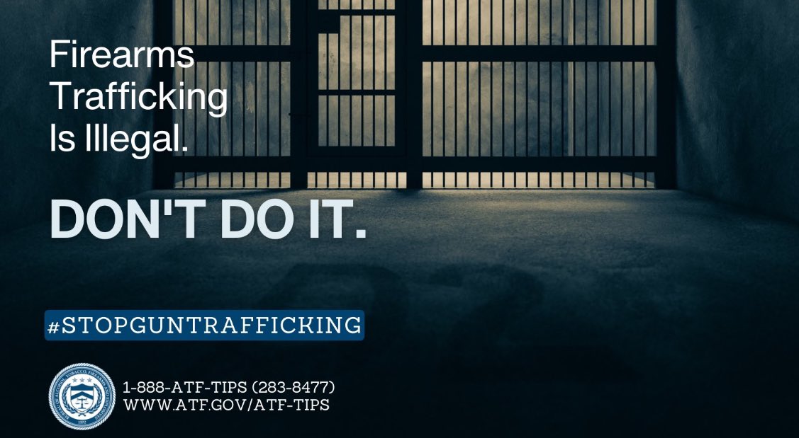 ATF's labor-intensive investigations are increasingly intelligence driven, utilizing all available tools to stop the diversion of firearms into illegal markets, where they are often used for criminal purposes. Learn more at atf.gov/resource-cente… #StopGunTrafficking
