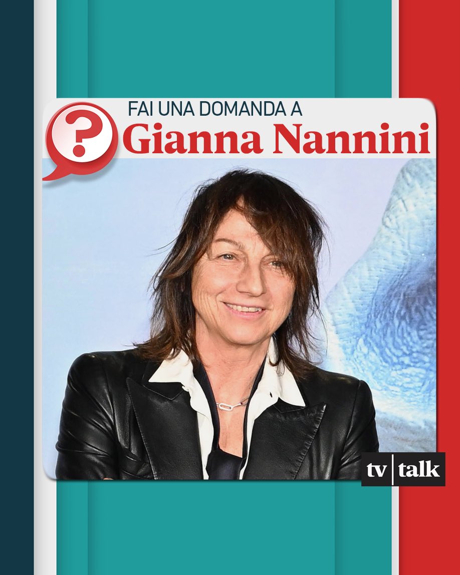 Intervistala tu! Lascia una domanda nei commenti. Gianna Nannini risponderà ospite a  #TvTalk questo sabato. Si parlerà  di #Seinellanima, il nuovo biopic Netflix, e di molto altro tra musica e tv.