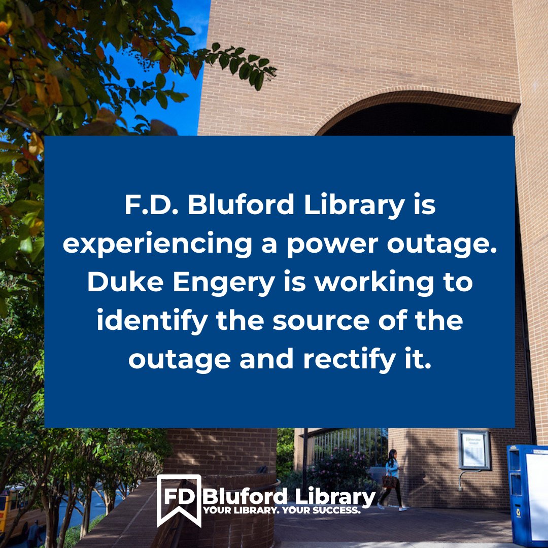 F.D. Bluford Library (@blufordlibrary) / Posts / X