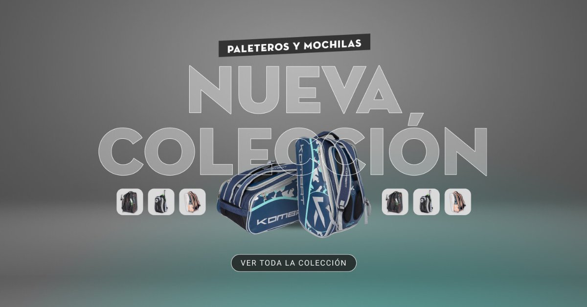 💥 NEW!!! 
🙌 ¡Aquí están los 𝗡𝗨𝗘𝗩𝗢𝗦 𝗣𝗔𝗟𝗘𝗧𝗘𝗥𝗢𝗦 𝗬 𝗠𝗢𝗖𝗛𝗜𝗟𝗔𝗦 𝗞𝗢𝗠𝗕𝗔𝗧 que querrás llevar a tus batallas! 🙌
Marca la diferencia 🎾
Descubre toda la colección aquí: kombatpadel.com/es/paleteros