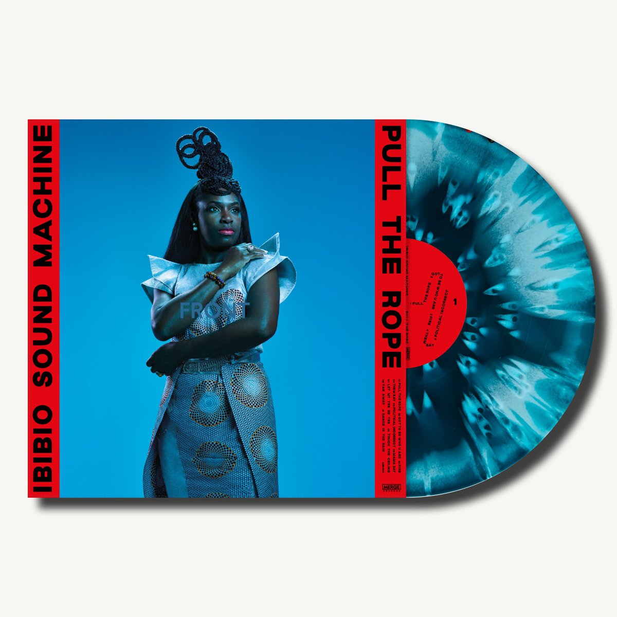 Check out this special @BloodRecs edition of @IbibioSound's 'Pull the Rope' on color-in-color splatter mix vinyl, limited to 350 copies and hand-numbered to order! 😍 Grab yours here: blood-records.co.uk/products/ibibio #ibibiosoundmachine #vinyl #specialedition #mergerecords