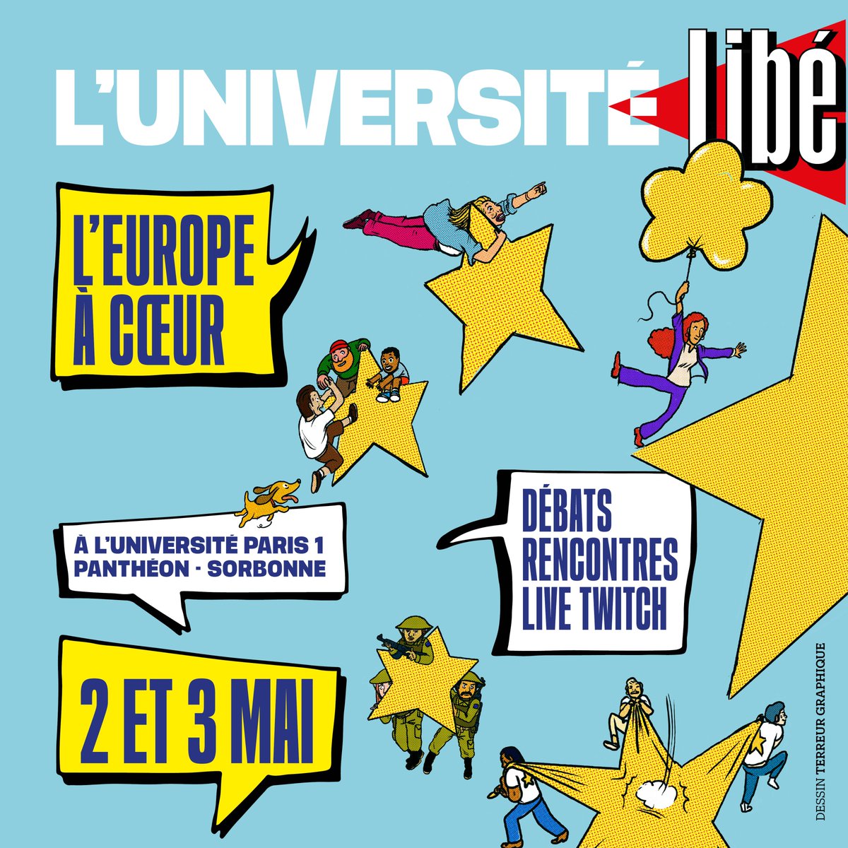 #SaveTheDate A l'occasion de l'Université Libé, @EChenut, président de la Mutualité Française, interviendra lors de la table ronde 'Où est passée l’#Europe sociale ?', aux côtés de : ➡ @MaryliseLeon, secrétaire générale de la CFDT ➡️@ZemmourMichael, maître de conférences en…