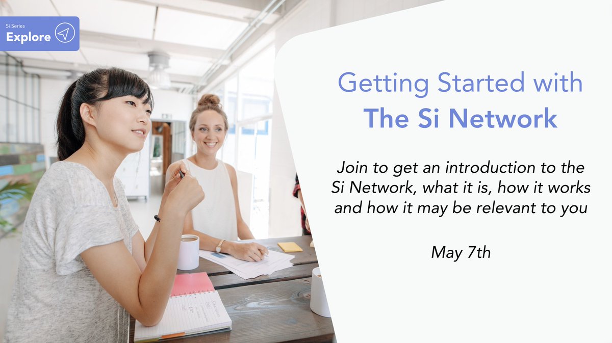 If you are new to the Si Network or thinking of joining we welcome you to this info session to get you started next week. RSVP here t.ly/pF2z9