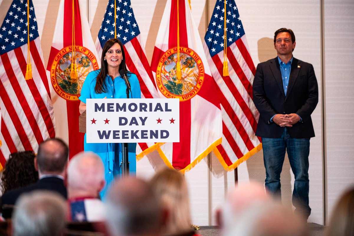 Thank you @GovRonDeSantis for encouraging Floridians to get outdoors, visit a state park, and spend time with their families. This Memorial Day weekend, families will be able to visit Florida State Parks for free.