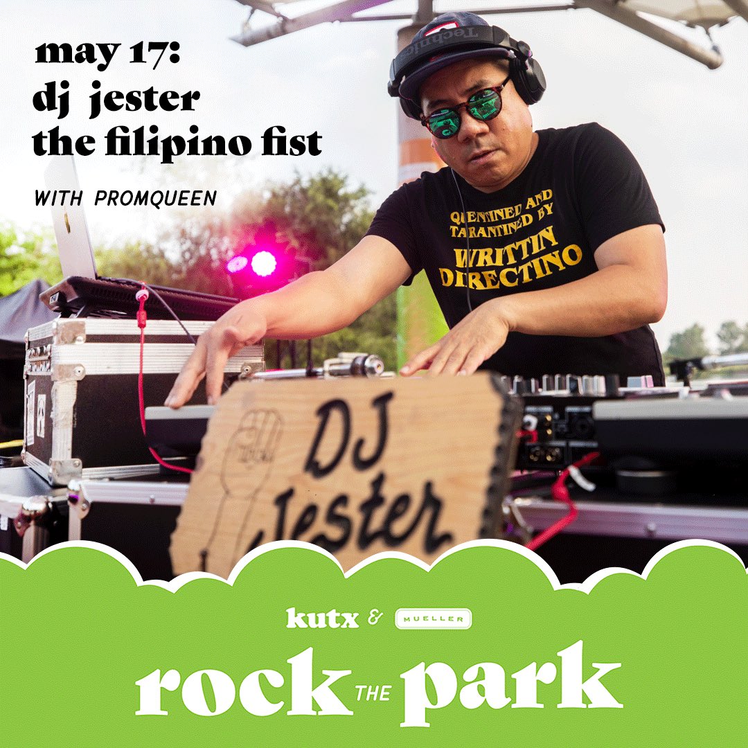 Excited to be back at @KUTX ‘s ROCK THE PARK May 17th! ✊🏽 kutx.org/live-events/ku…