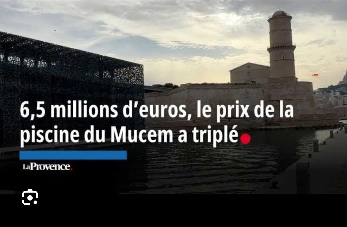 Projet annulé !
De belles économies en perspective pour le contribuable.
On avait déjà eu la patinoire géante ineptie conceptuelle et écologique  , on évite dès lors la baignade dans les égouts ….
#ecologie #developpementdurable 
Bravo @marseille pour cette sage décision 🥹