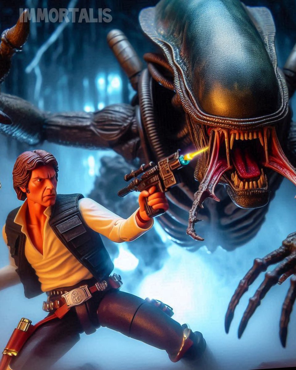 Han Solo vs Alien