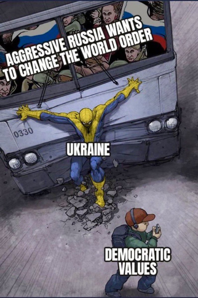 We have to support Ukraine by giving them the weapons they need