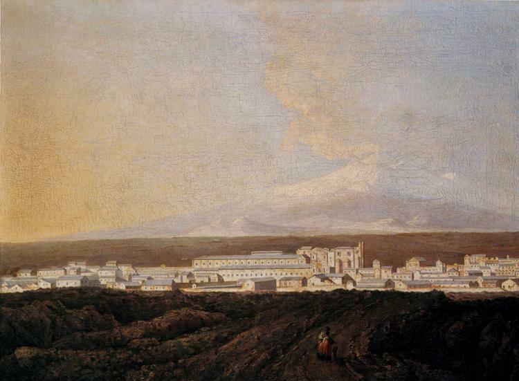 A View of Mount Etna and A Nearby Town wikiart.org/en/joseph-wrig…